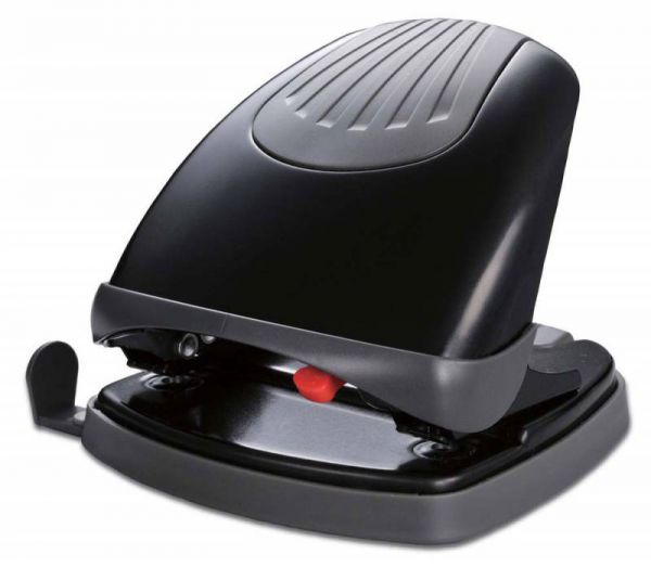 Дырокол KW-trio 96Z8blck Lever-Tech Effortless 30 листов технология снижения усилий черный