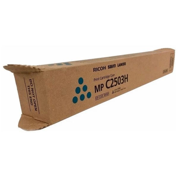 Картридж для принтера и МФУ Ricoh MP C2503H голубой, [841928]