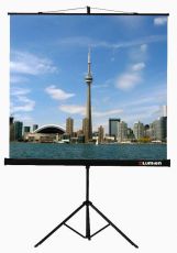 Экран для проектора Lumien Eco View LEV-100103, 200х200 см, 1:1, напольный